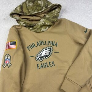 Nike Women’s Tan and Green Philadelphia Eagles Hoodie